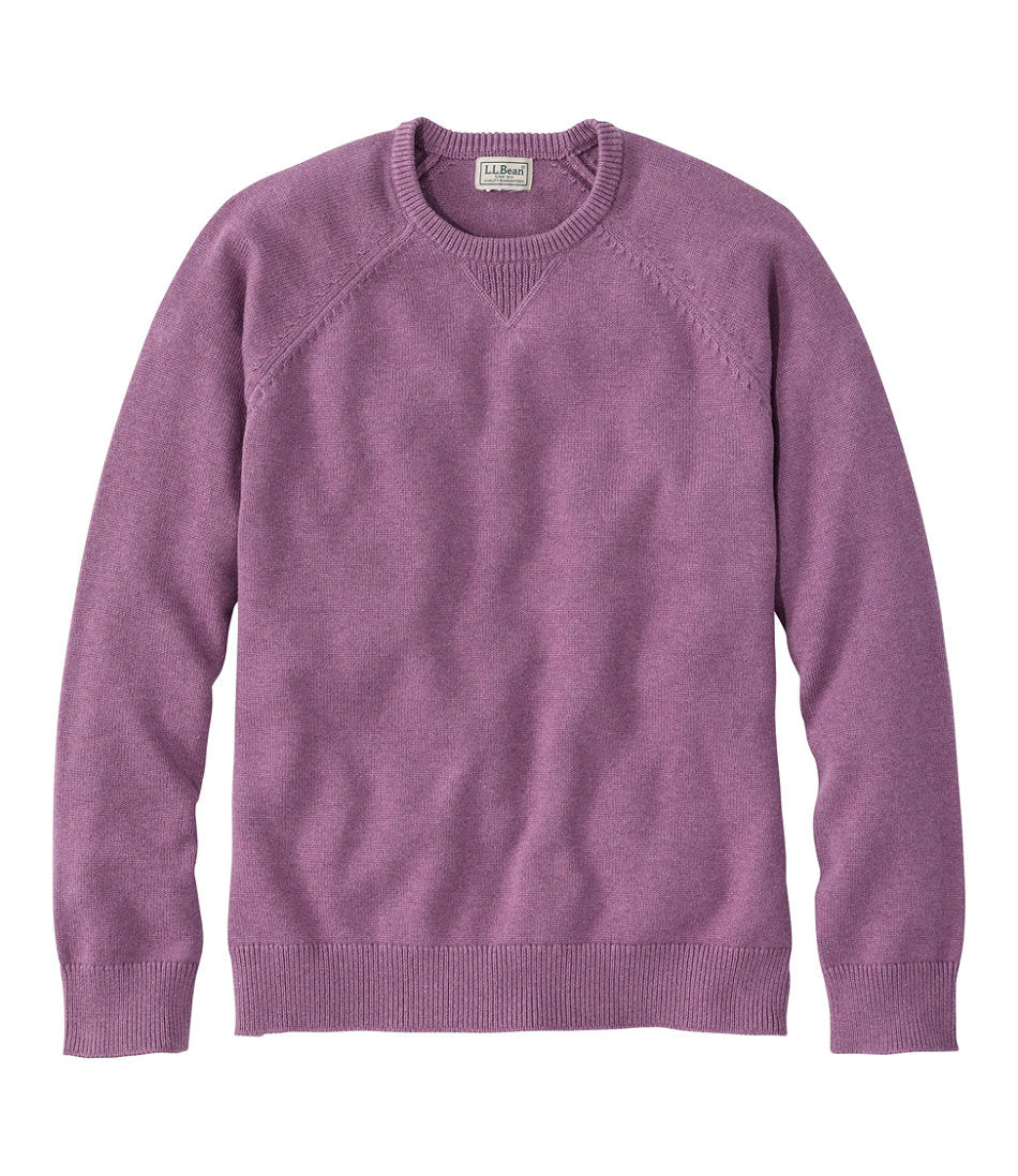 Men's Wicked Soft Cotton/Cashmere Sweater, Crewneck | L.L.Bean online