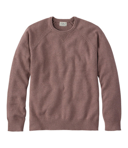Men's Wicked Soft Cotton/Cashmere Sweater, Crewneck | L.L.Bean online