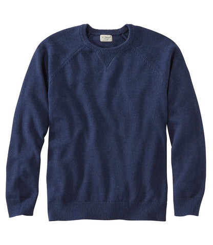 Men's Wicked Soft Cotton/Cashmere Sweater, Crewneck | L.L.Bean online