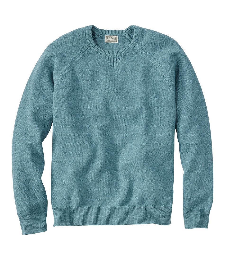 Men's Wicked Soft Cotton/Cashmere Sweater, Crewneck | L.L.Bean online