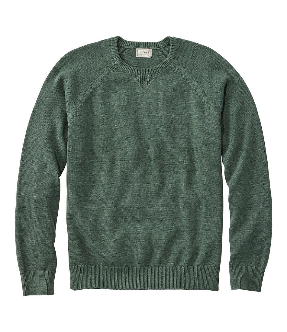 Men's Wicked Soft Cotton/Cashmere Sweater, Crewneck | L.L.Bean online