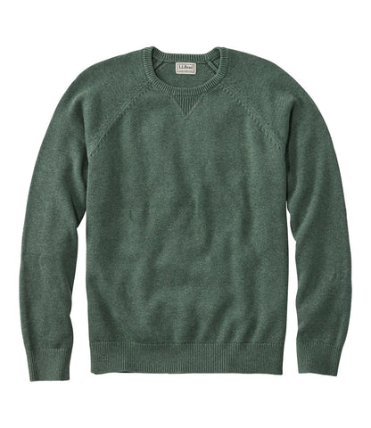 Men's Wicked Soft Cotton/Cashmere Sweater, Crewneck | L.L.Bean online