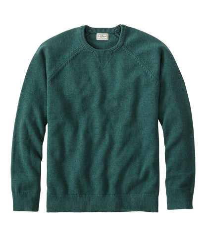 Men's Wicked Soft Cotton/Cashmere Sweater, Crewneck | L.L.Bean online