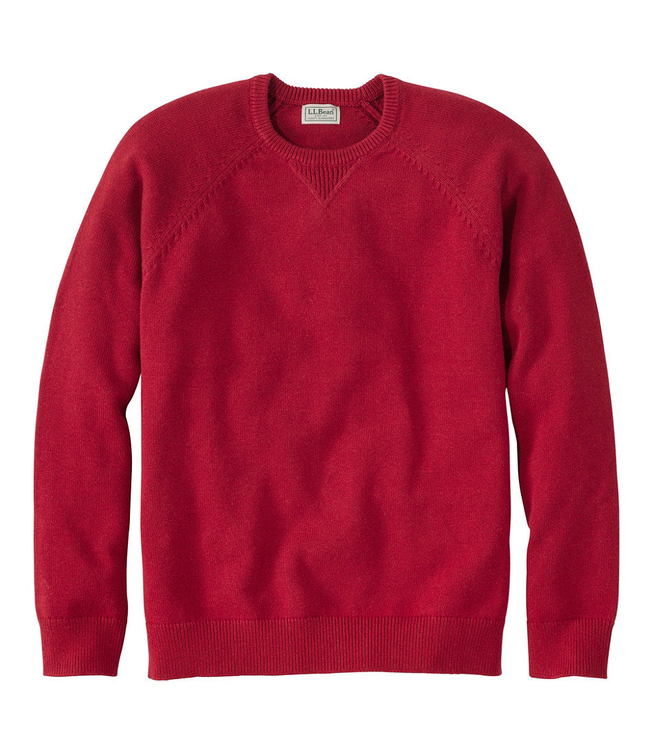Men's Wicked Soft Cotton/Cashmere Sweater, Crewneck | L.L.Bean online