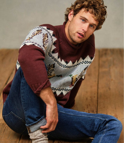 Men's Signature Organic Cotton Rollneck Sweater, Fair Isle | L.L.Bean discount