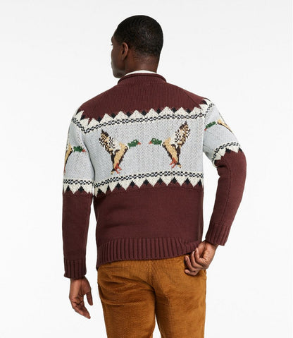 Men's Signature Organic Cotton Rollneck Sweater, Fair Isle | L.L.Bean discount