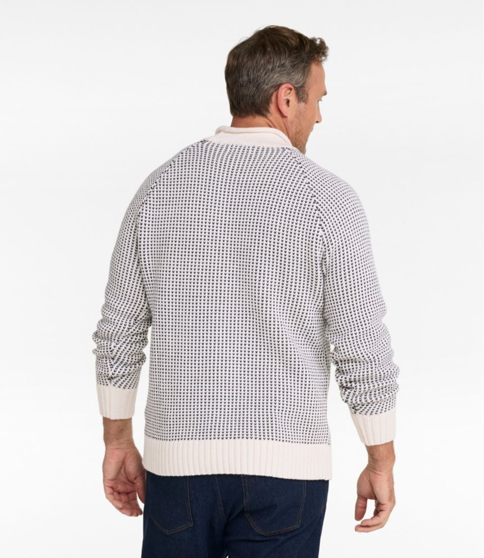 Men's Signature Organic Cotton Rollneck Sweater, Fair Isle | L.L.Bean discount