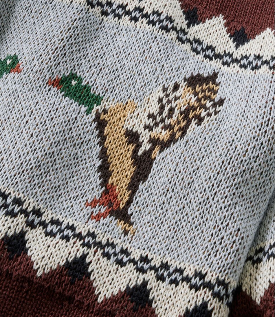 Men's Signature Organic Cotton Rollneck Sweater, Fair Isle | L.L.Bean discount