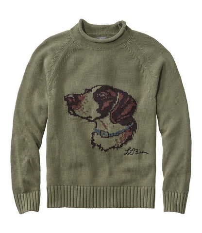 Men's Signature Organic Cotton Rollneck Sweater, Fair Isle | L.L.Bean discount
