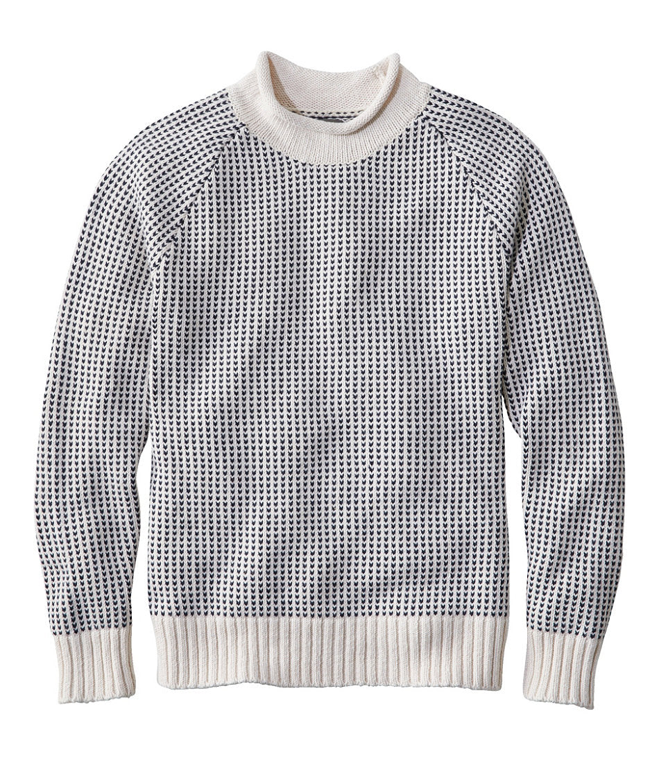 Men's Signature Organic Cotton Rollneck Sweater, Fair Isle | L.L.Bean discount