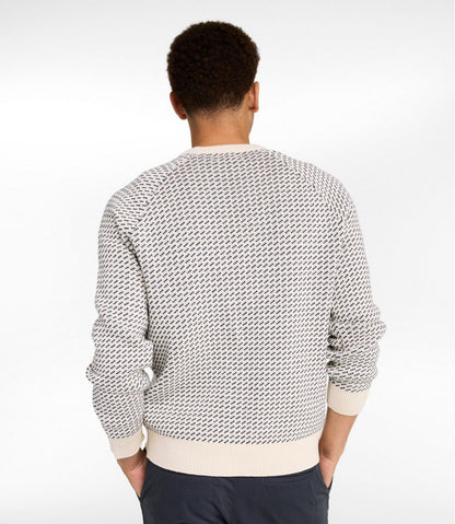 Men's Wicked Soft Cotton/Cashmere Sweater, Crewneck, Pattern | L.L.Bean sale