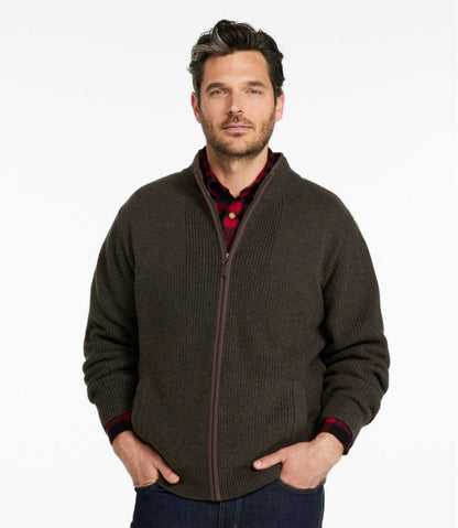 Men's Waterfowl Sweater, Full Zip | L.L.Bean on sale