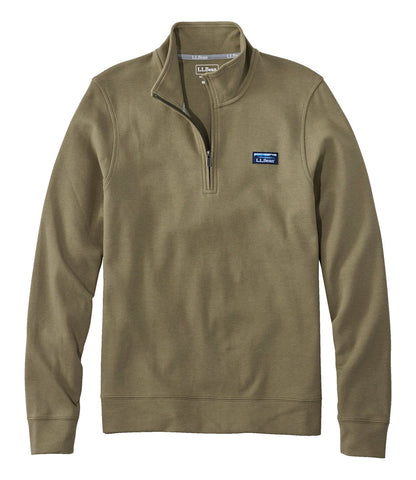 Men's Comfort Stretch Performance® Piqué, Quarter-Zip Pullover | L.L.Bean US