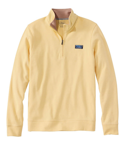 Men's Comfort Stretch Performance® Piqué, Quarter-Zip Pullover | L.L.Bean US