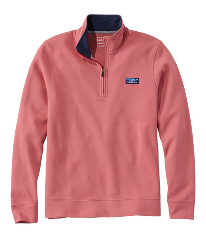 Men's Comfort Stretch Performance® Piqué, Quarter-Zip Pullover | L.L.Bean US
