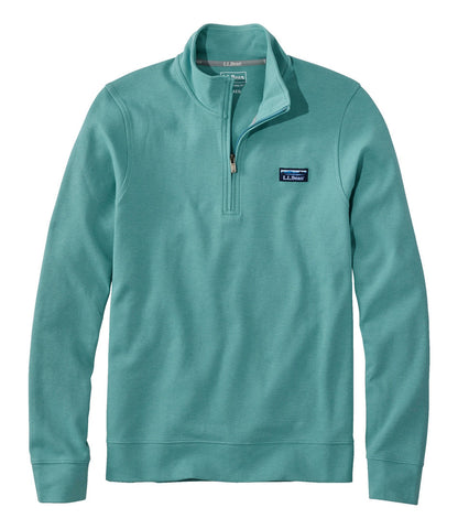Men's Comfort Stretch Performance® Piqué, Quarter-Zip Pullover | L.L.Bean US