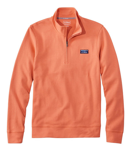Men's Comfort Stretch Performance® Piqué, Quarter-Zip Pullover | L.L.Bean US