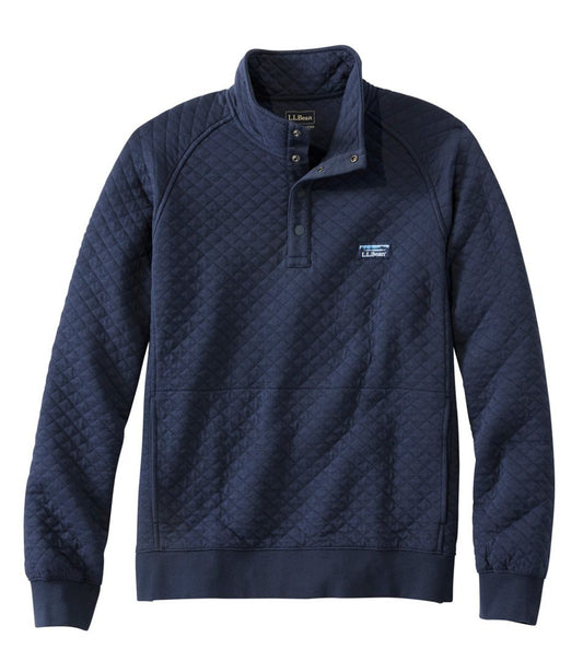 Men's Quilted Sweatshirt, Mockneck | L.L.Bean outlet