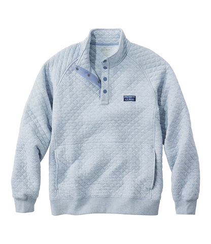 Men's Quilted Sweatshirt, Mockneck | L.L.Bean outlet
