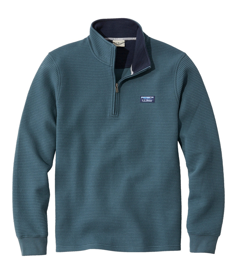 Men's Lakewashed Double-Knit Quarter-Zip Pullover | L.L.Bean discount