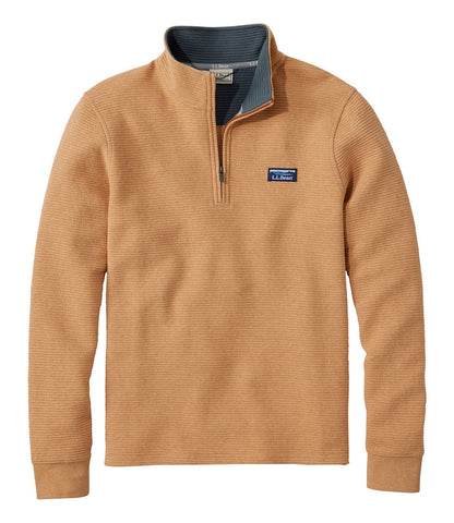 Men's Lakewashed Double-Knit Quarter-Zip Pullover | L.L.Bean discount