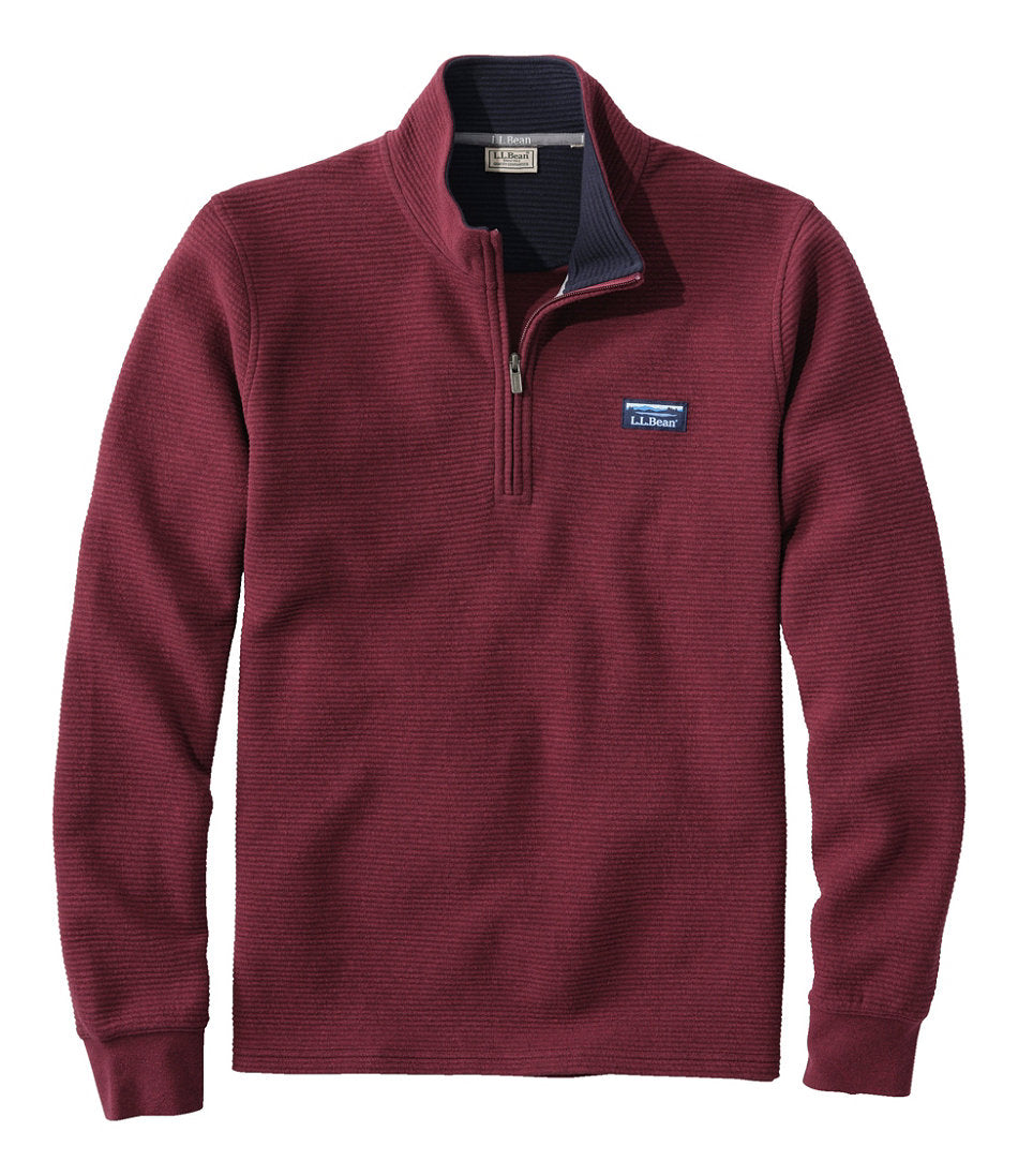 Men's Lakewashed Double-Knit Quarter-Zip Pullover | L.L.Bean discount