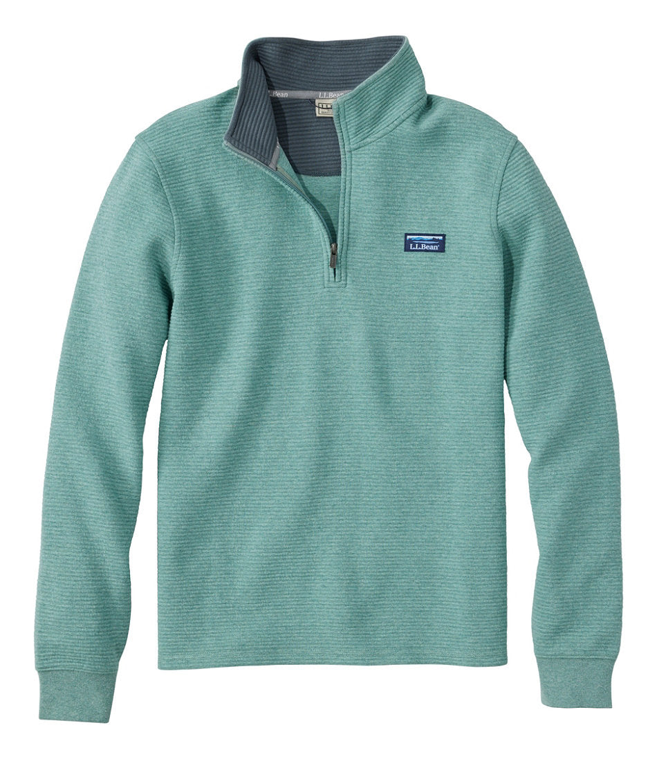 Men's Lakewashed Double-Knit Quarter-Zip Pullover | L.L.Bean discount