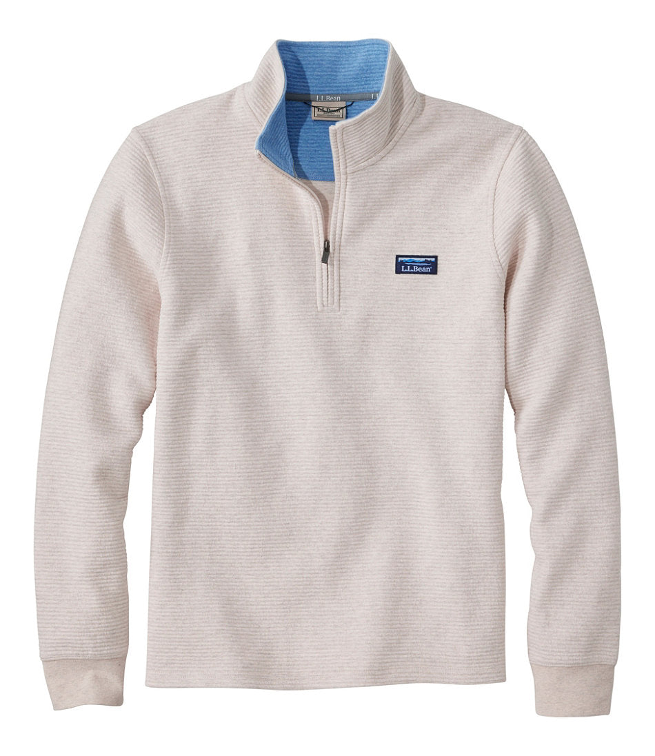 Men's Lakewashed Double-Knit Quarter-Zip Pullover | L.L.Bean discount