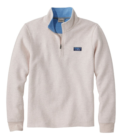 Men's Lakewashed Double-Knit Quarter-Zip Pullover | L.L.Bean discount