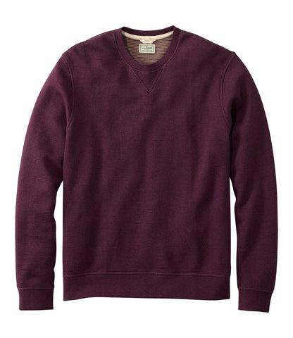 Men's All Seasons Textured Sweats, Crewneck | L.L.Bean sale