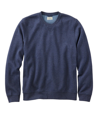 Men's All Seasons Textured Sweats, Crewneck | L.L.Bean sale