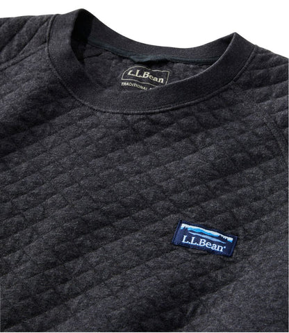 Men's Quilted Sweatshirt, Crewneck | L.L.Bean for sale