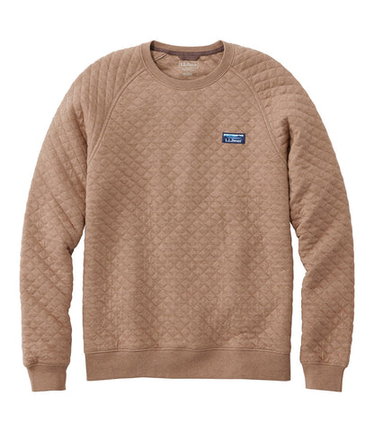 Men's Quilted Sweatshirt, Crewneck | L.L.Bean for sale