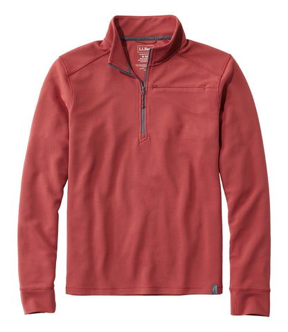 Men's VentureStretch Ottoman-Rib Pullover, Quarter-Zip | L.L.Bean on sale