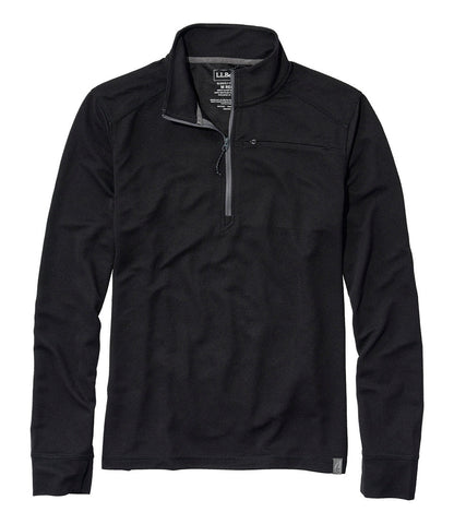 Men's VentureStretch Ottoman-Rib Pullover, Quarter-Zip | L.L.Bean on sale