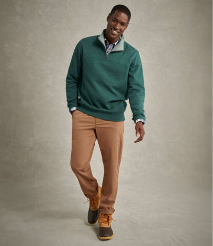 Men's All Seasons Textured Sweats, Quarter-Zip | L.L.Bean online