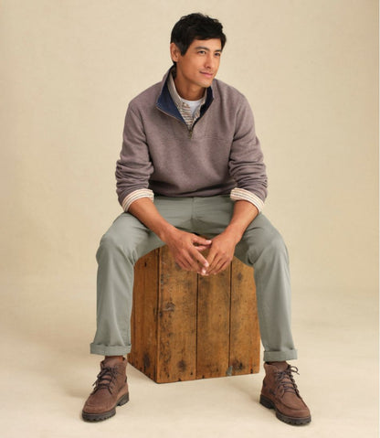 Men's All Seasons Textured Sweats, Quarter-Zip | L.L.Bean online