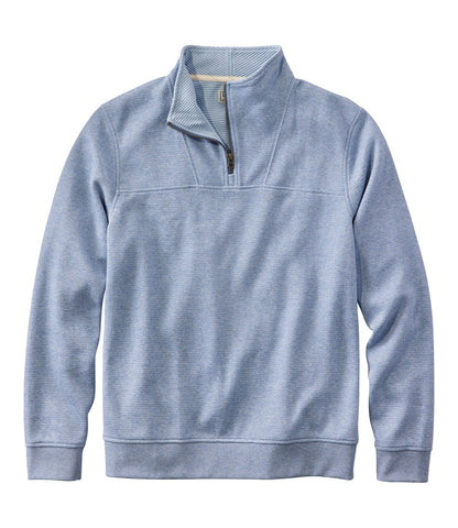 Men's All Seasons Textured Sweats, Quarter-Zip | L.L.Bean online