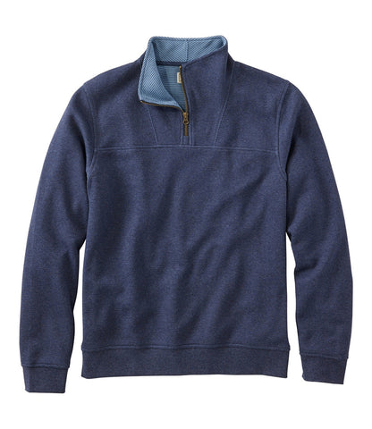 Men's All Seasons Textured Sweats, Quarter-Zip | L.L.Bean online