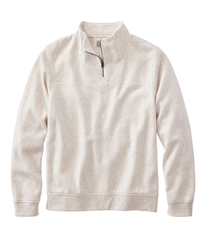 Men's All Seasons Textured Sweats, Quarter-Zip | L.L.Bean online