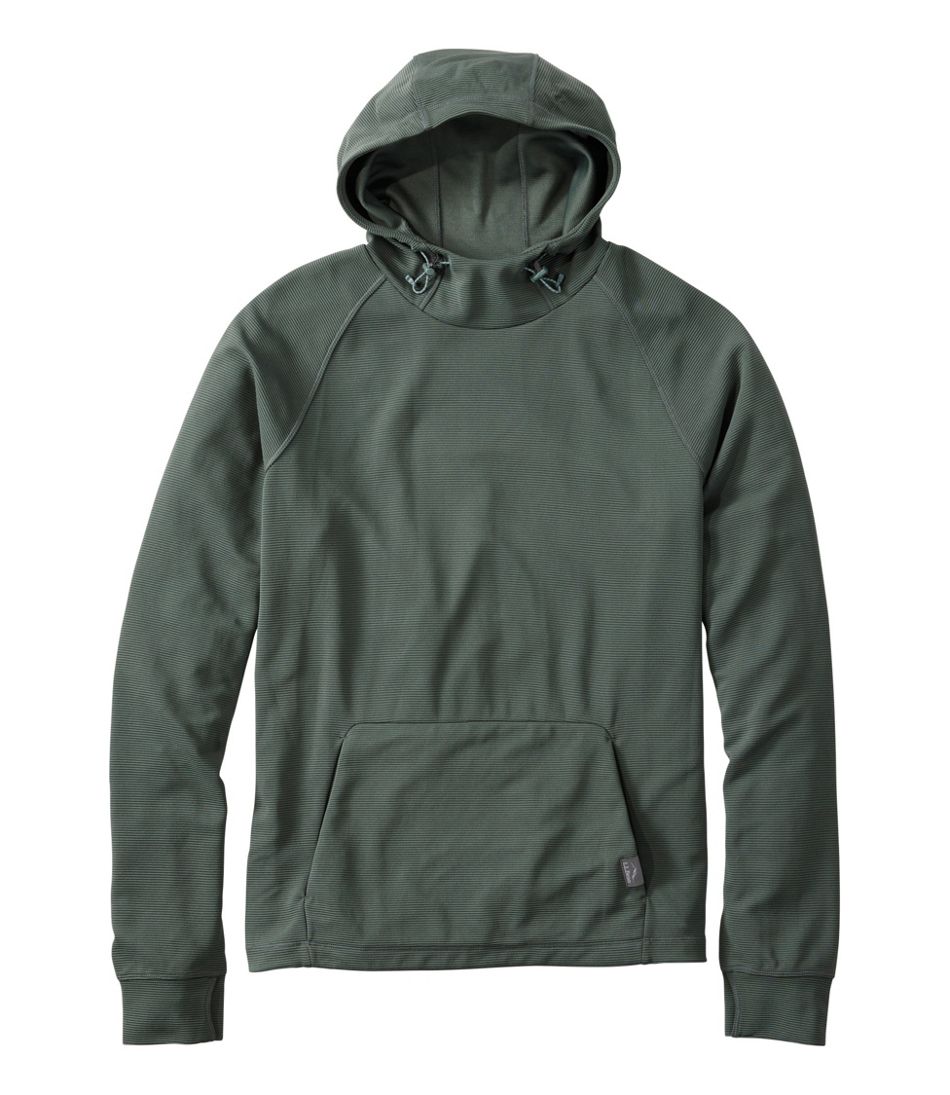 Men's VentureStretch Ottoman-Rib Hoodie | L.L.Bean US
