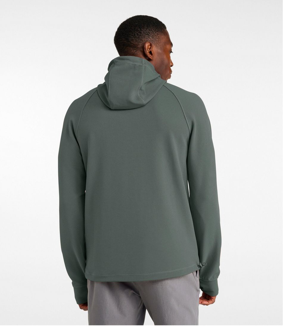 Men's VentureStretch Ottoman-Rib Hoodie | L.L.Bean US