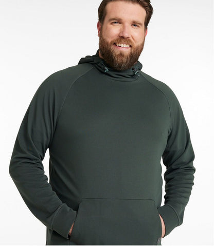 Men's VentureStretch Ottoman-Rib Hoodie | L.L.Bean US
