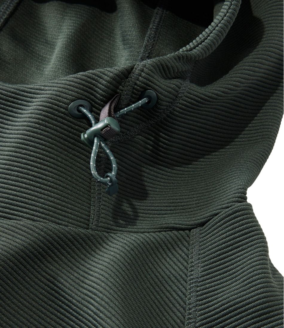 Men's VentureStretch Ottoman-Rib Hoodie | L.L.Bean US