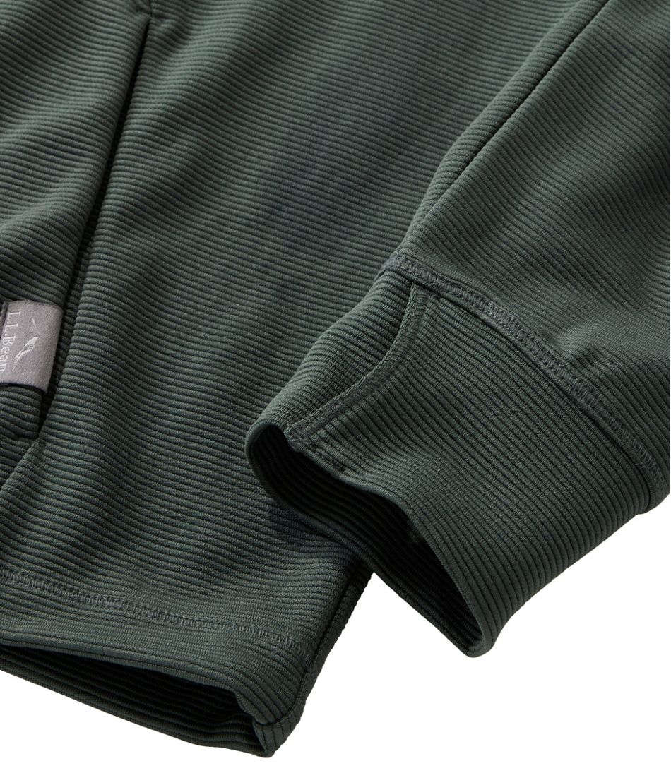 Men's VentureStretch Ottoman-Rib Hoodie | L.L.Bean US