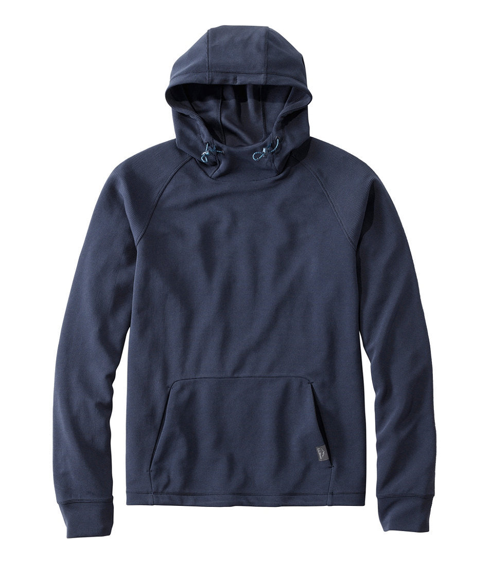 Men's VentureStretch Ottoman-Rib Hoodie | L.L.Bean US