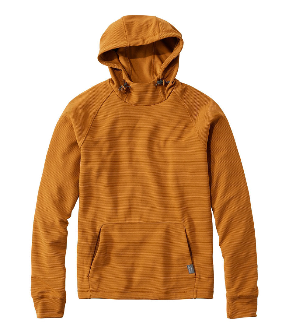Men's VentureStretch Ottoman-Rib Hoodie | L.L.Bean US