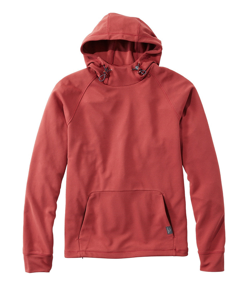 Men's VentureStretch Ottoman-Rib Hoodie | L.L.Bean US