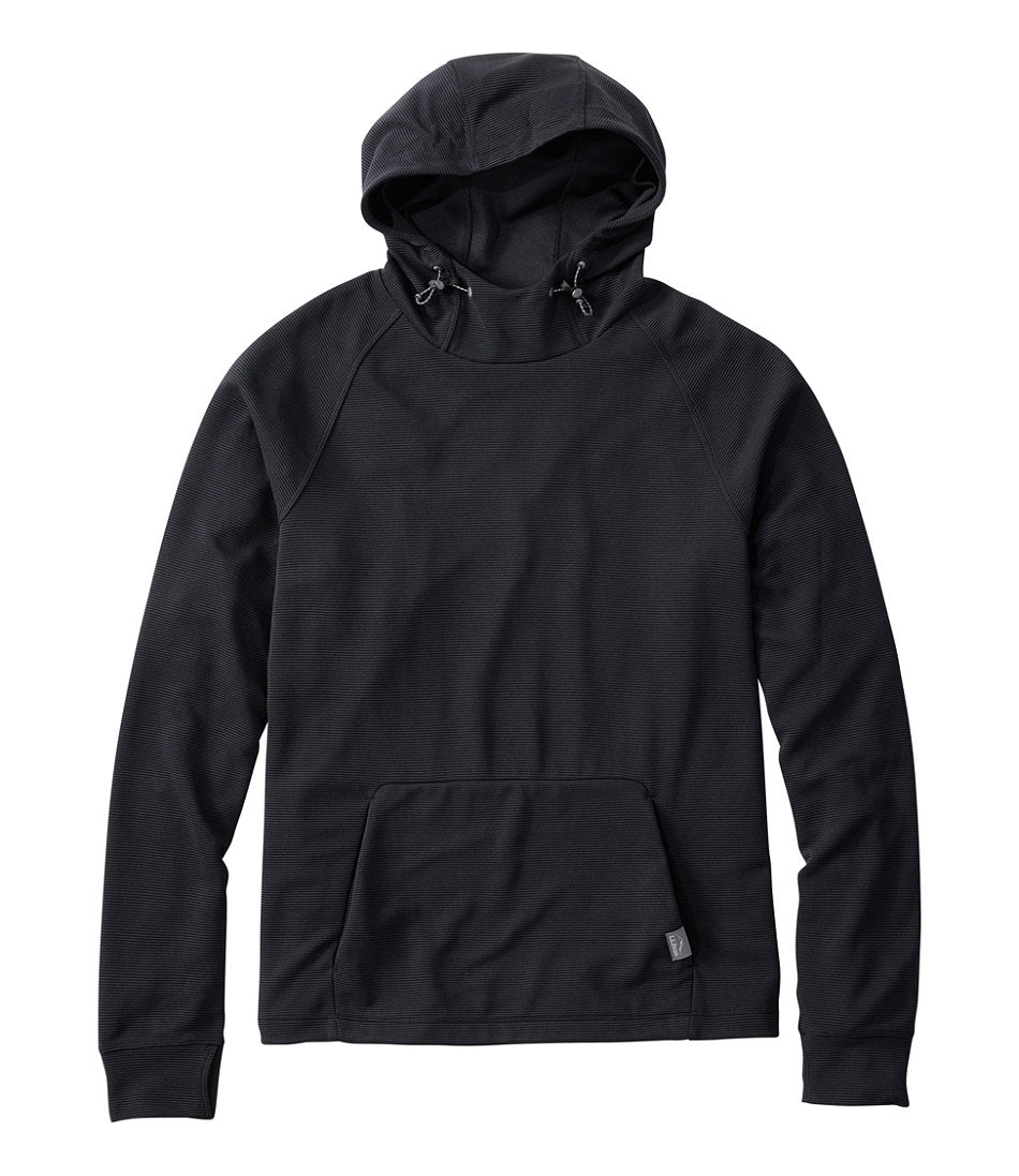 Men's VentureStretch Ottoman-Rib Hoodie | L.L.Bean US