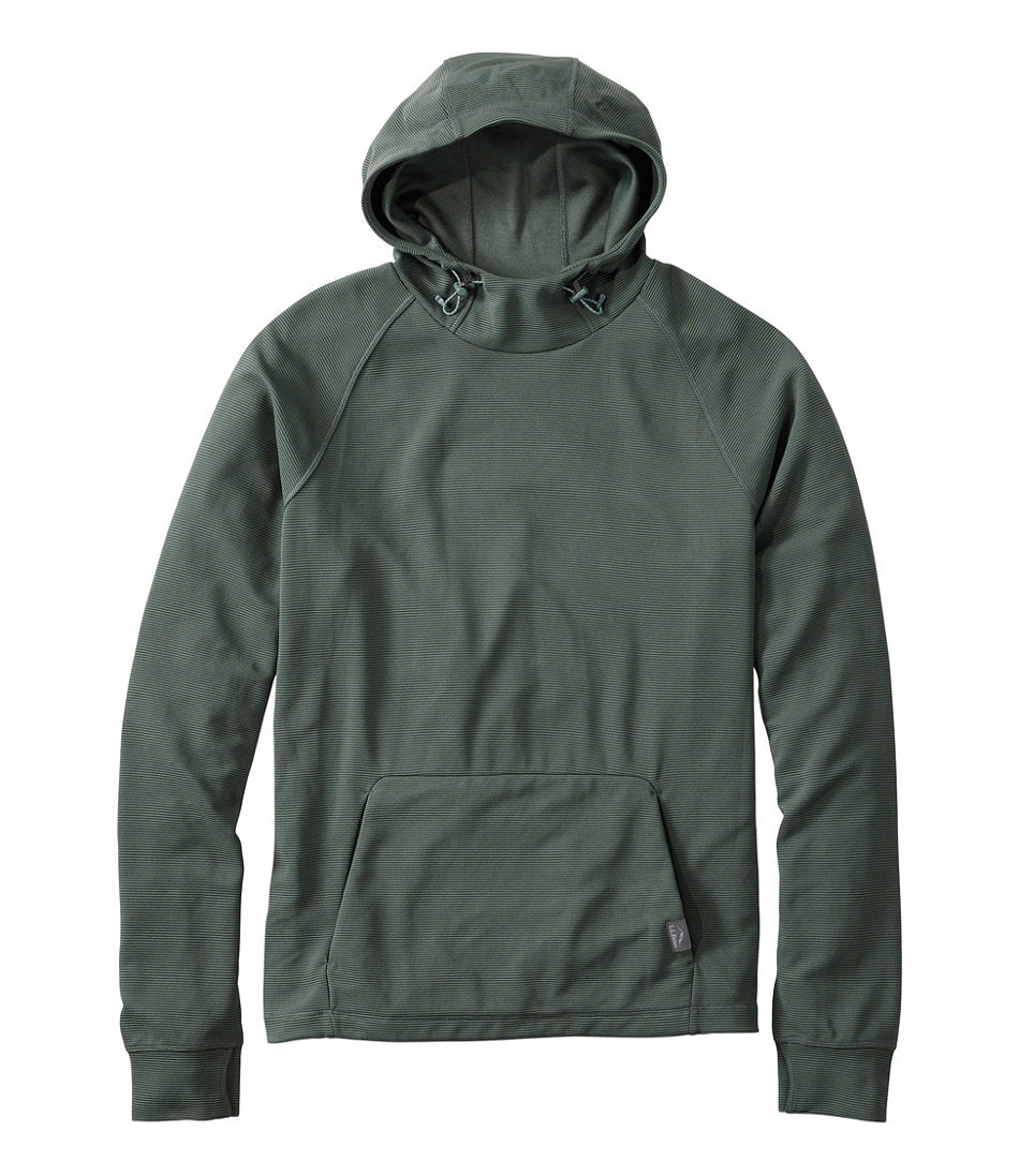 Men's VentureStretch Ottoman-Rib Hoodie | L.L.Bean US